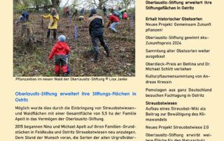 Inforum Nr. 12 der Oberlausitz-Stiftung von Januar 2025